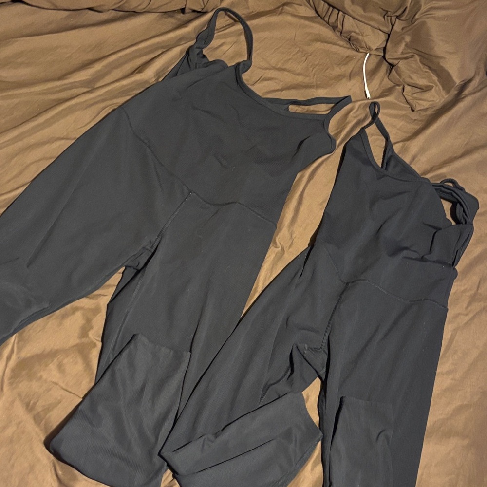 All in Motion Black Jumpsuit